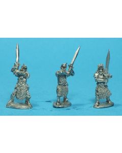 Skeletons with two handed swords