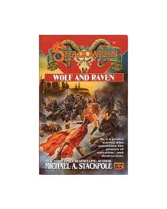 Wolf and Raven print